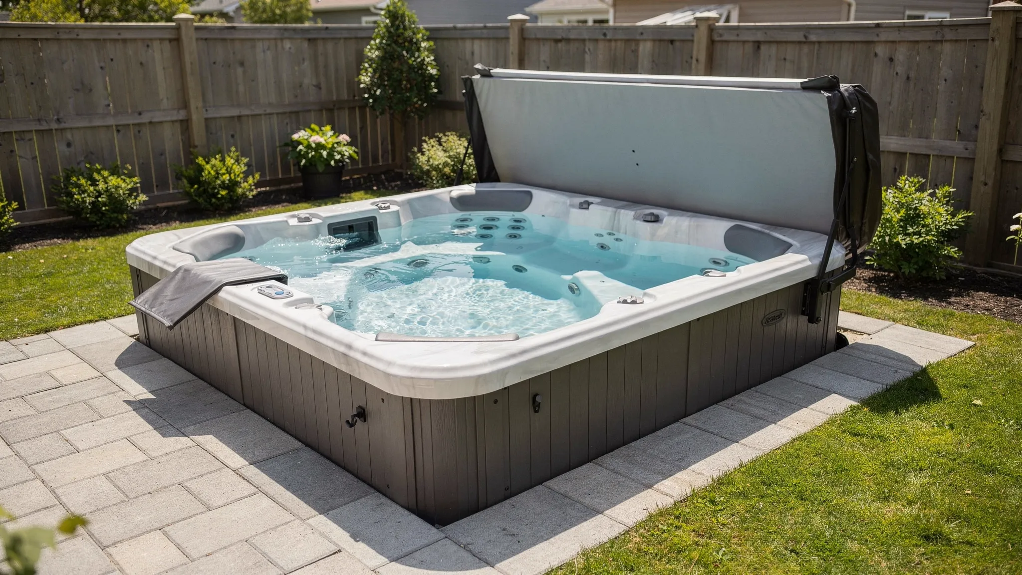 Hot Tub Maintenance Cost by Month and by Tub Type - Main Image